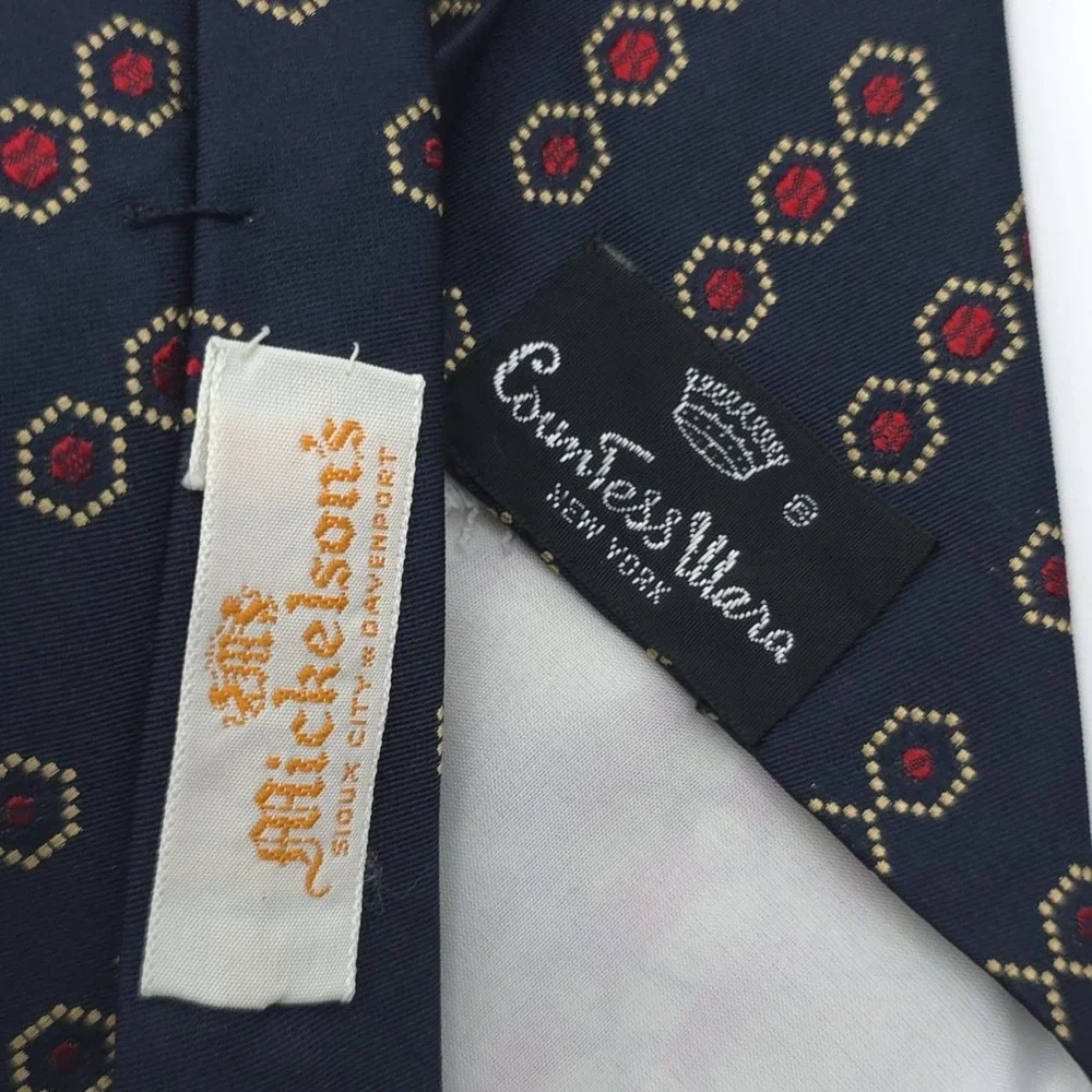 Vintage COUNTESS MARA NEW YORK Crown Neckties LOT OF 4 Capper & Capper St. Croix